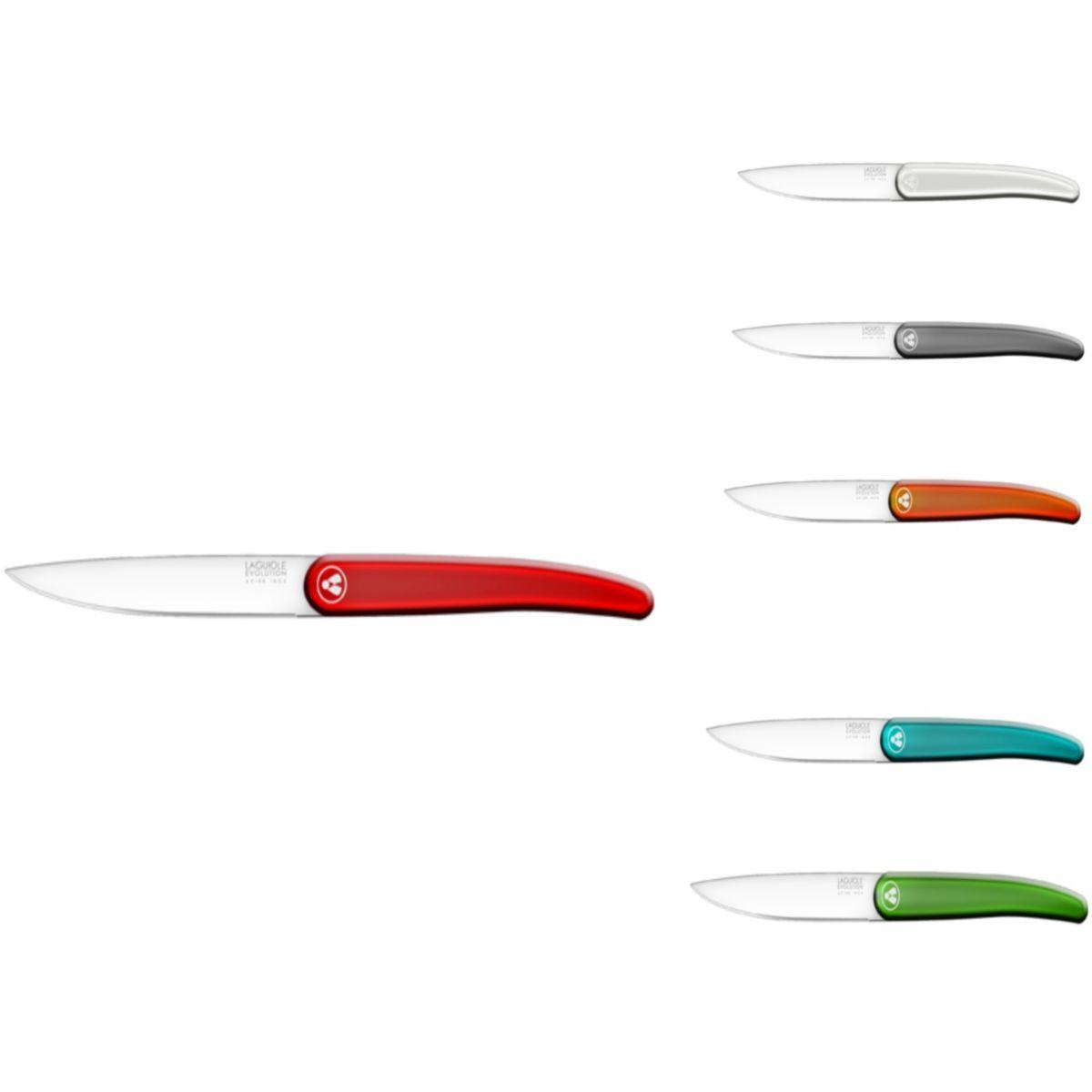 Couteau d'office laguiole evolution acidul� (photo) Couteau d'office laguiole evolution acidul� (photo)