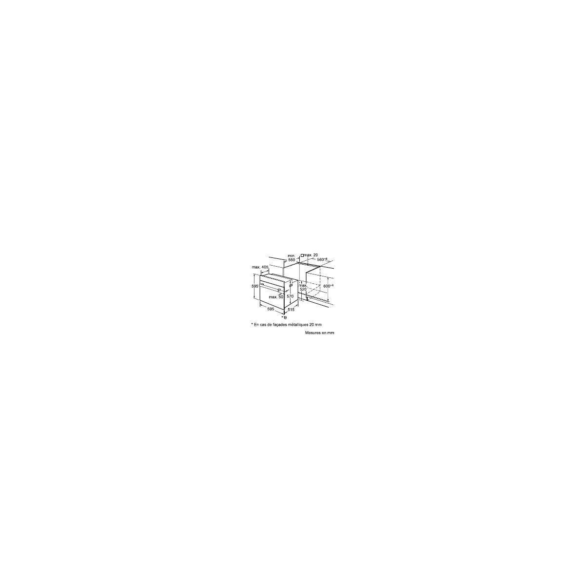 Four multifonction pyrolyse siemens hb64ab500f - 2% de remise : code gam2 (photo) Four multifonction pyrolyse siemens hb64ab500f - 2% de remise : code gam2 (photo)