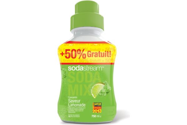 Concentré sodastream limonade 500ml+50%g (photo) Concentré sodastream limonade 500ml+50%g (photo)