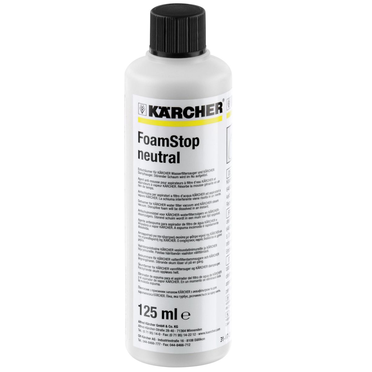 Accessoire karcher solution anti-mousse classique (photo) Accessoire karcher solution anti-mousse classique (photo)