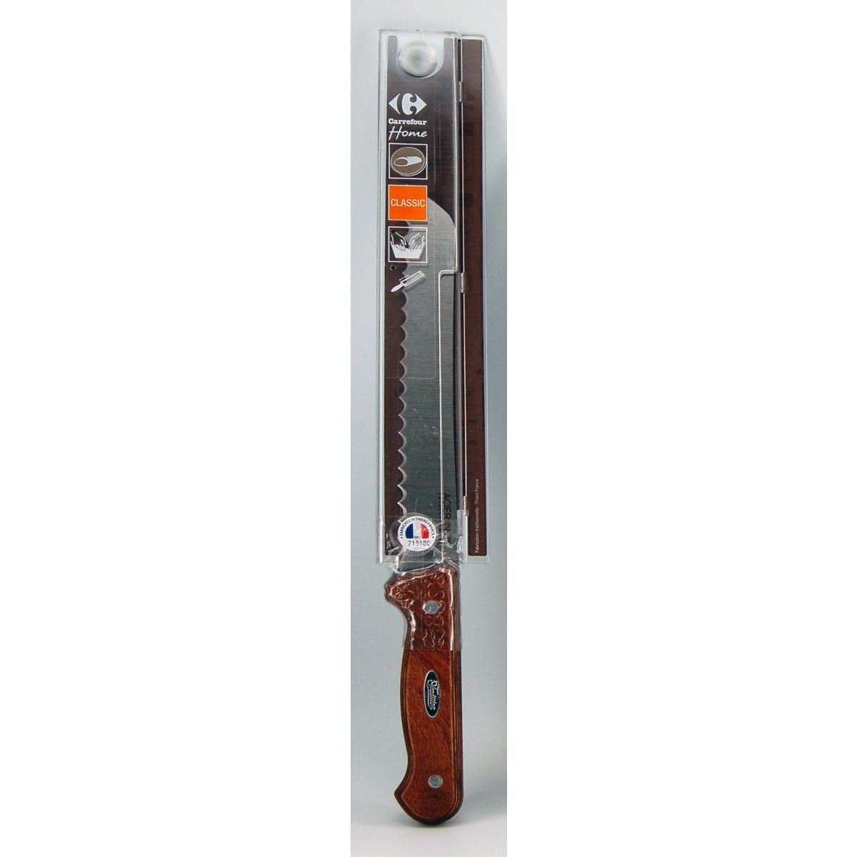 Couteau tarrerias bonjean manche bois tradition pain 20cm - 20% de remise immédiate avec le code : fete20 (photo) Couteau tarrerias bonjean manche bois tradition pain 20cm - 20% de remise immédiate avec le code : fete20 (photo)