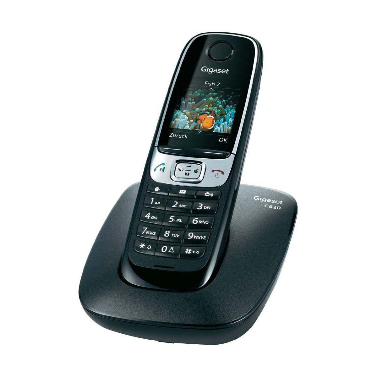 Combin� suppl�mentaire gigaset c620h noir (photo) Combin� suppl�mentaire gigaset c620h noir (photo)