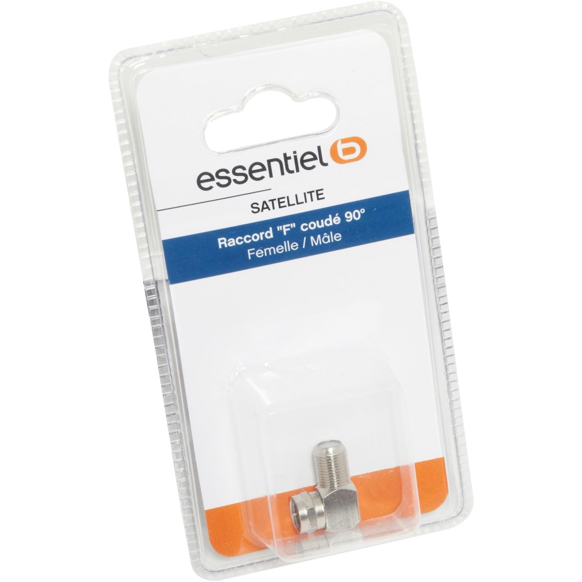 Adaptateur c�ble tv/sat essentielb f coud� fem/m�le (photo) Adaptateur c�ble tv/sat essentielb f coud� fem/m�le (photo)