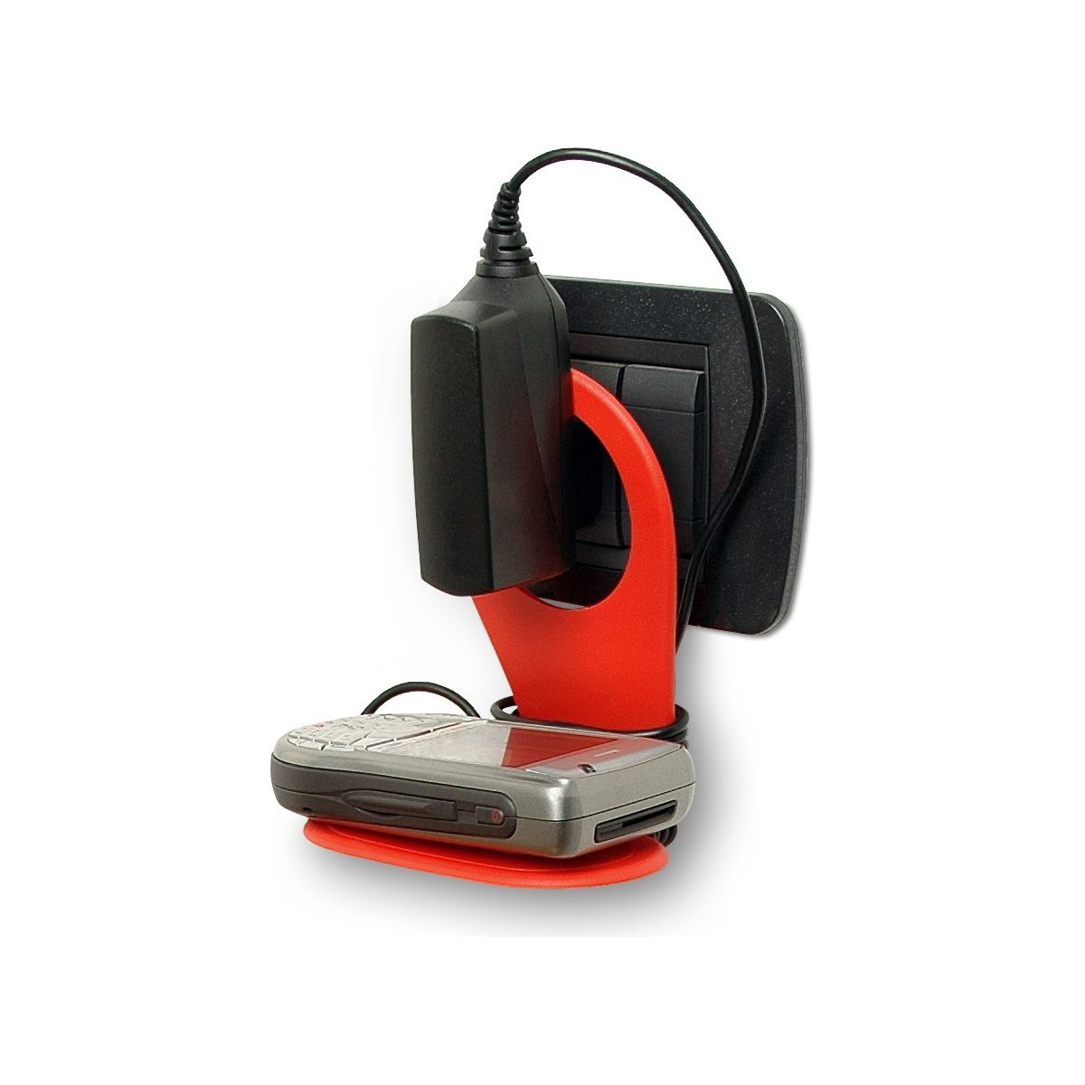 Support driinn porte-portable xl pliable rouge - 3% de remise immédiate avec le code : multi3 (photo) Support driinn porte-portable xl pliable rouge - 3% de remise immédiate avec le code : multi3 (photo)