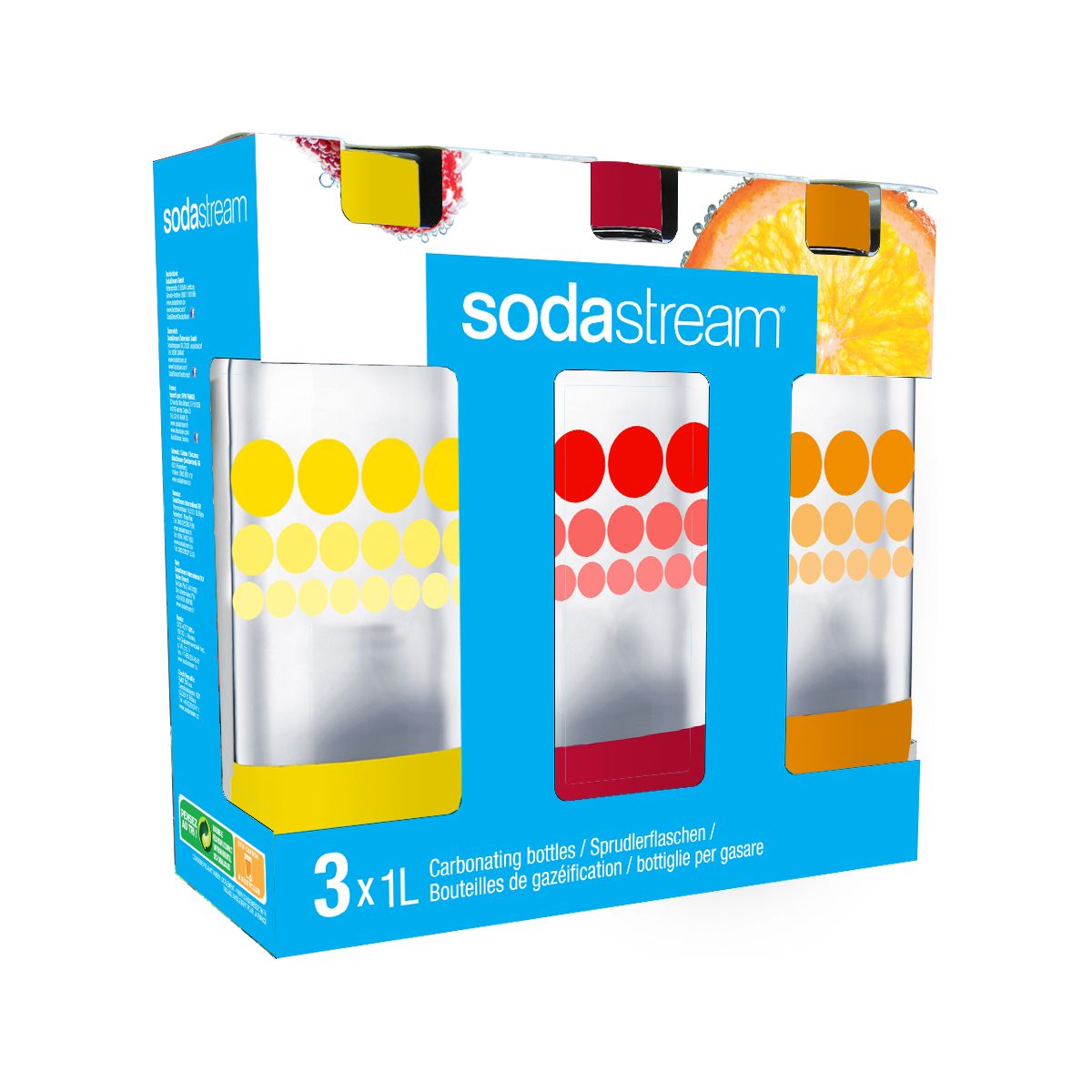 Bouteille sodastream pack 3 bouteilles (photo) Bouteille sodastream pack 3 bouteilles (photo)