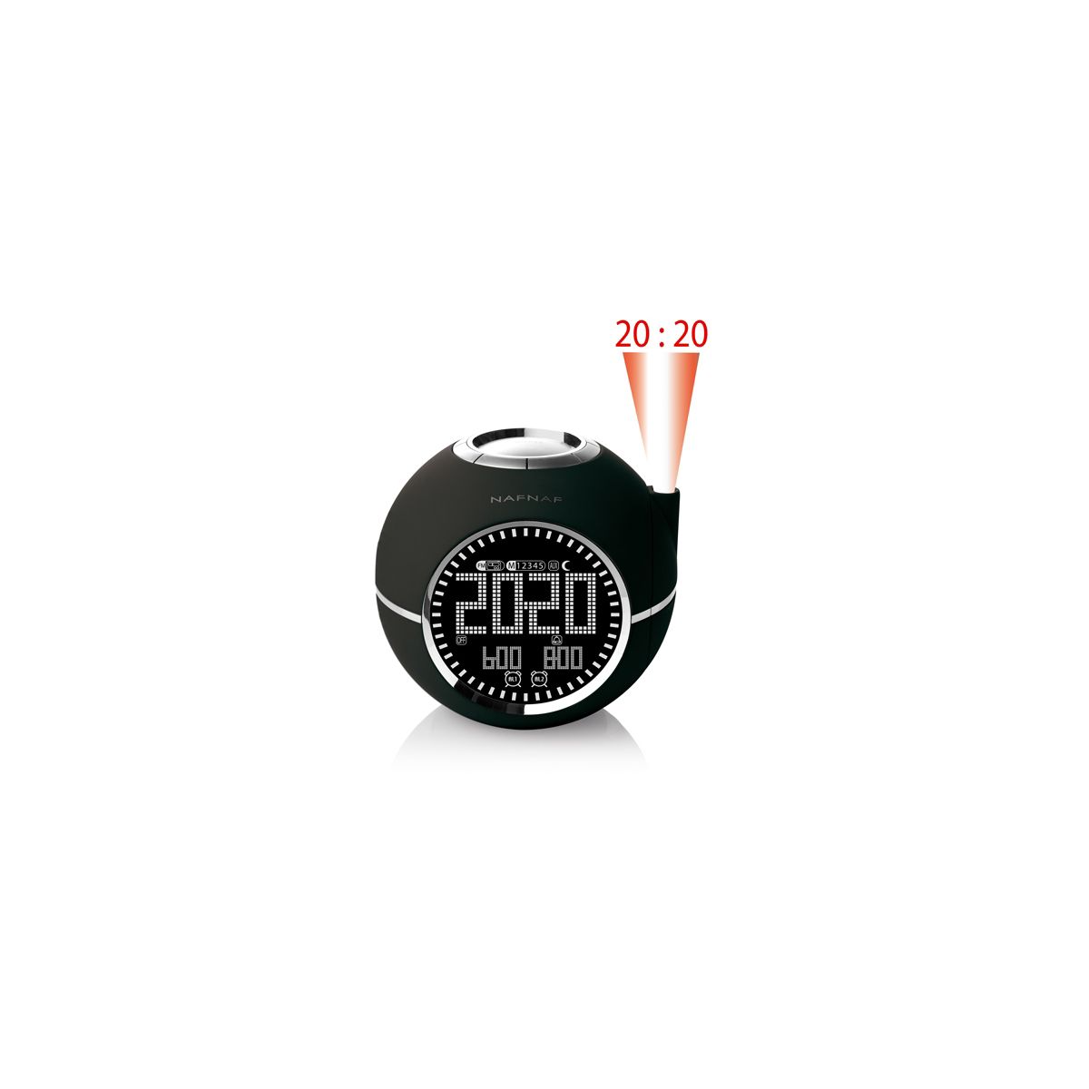 Radio r�veil nafnaf clockline noir (photo) Radio r�veil nafnaf clockline noir (photo)