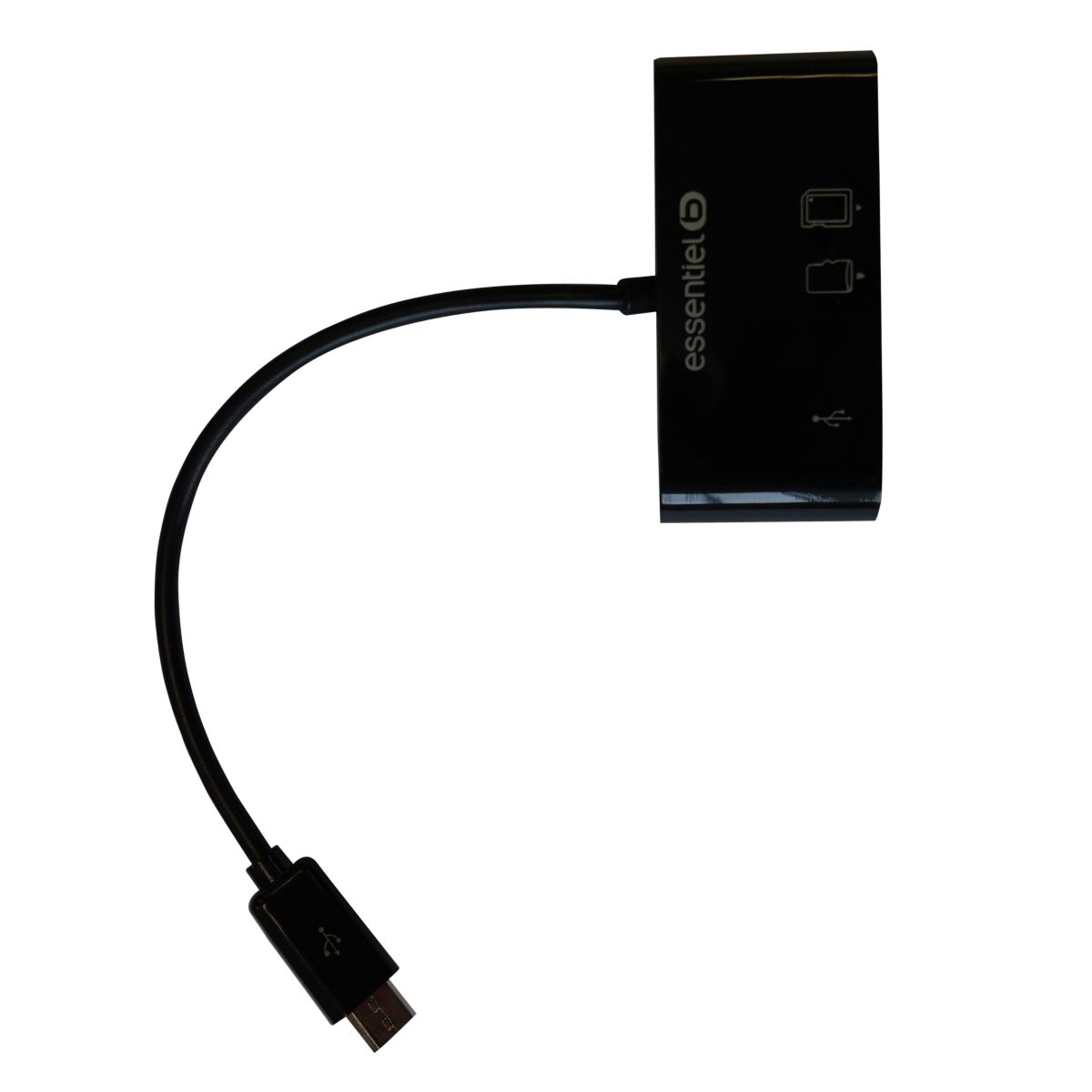 Lecteur de carte m�moire essentielb de cartes micro usb2.0 (photo) Lecteur de carte m�moire essentielb de cartes micro usb2.0 (photo)