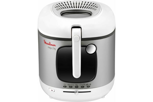 Friteuse moulinex am4800 70 mega xxl 2 kg metal - livraison offerte : code liv (photo) Friteuse moulinex am4800 70 mega xxl 2 kg metal - livraison offerte : code liv (photo)