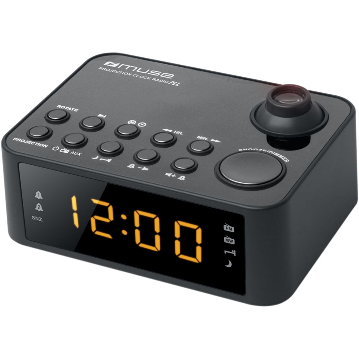 Radio r�veil muse m-178 p noir (photo) Radio r�veil muse m-178 p noir (photo)