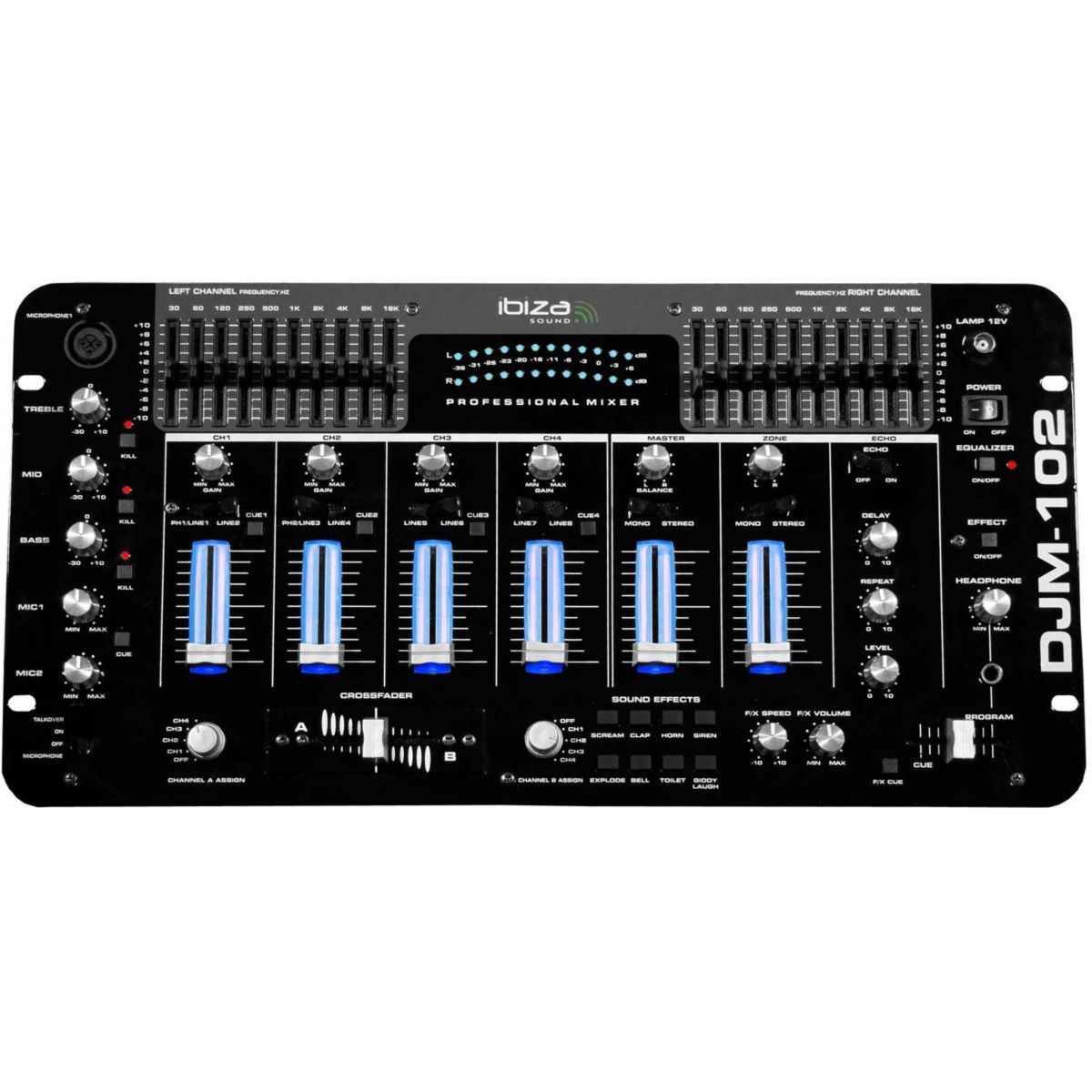 Table mixage ibiza djm102 sb - 15% de remise immédiate avec le code : cool15 (photo) Table mixage ibiza djm102 sb - 15% de remise immédiate avec le code : cool15 (photo)