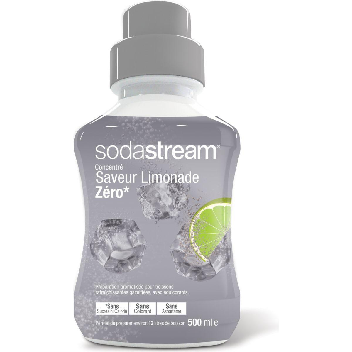 Concentré sodastream limonade zéro 500ml (photo) Concentré sodastream limonade zéro 500ml (photo)