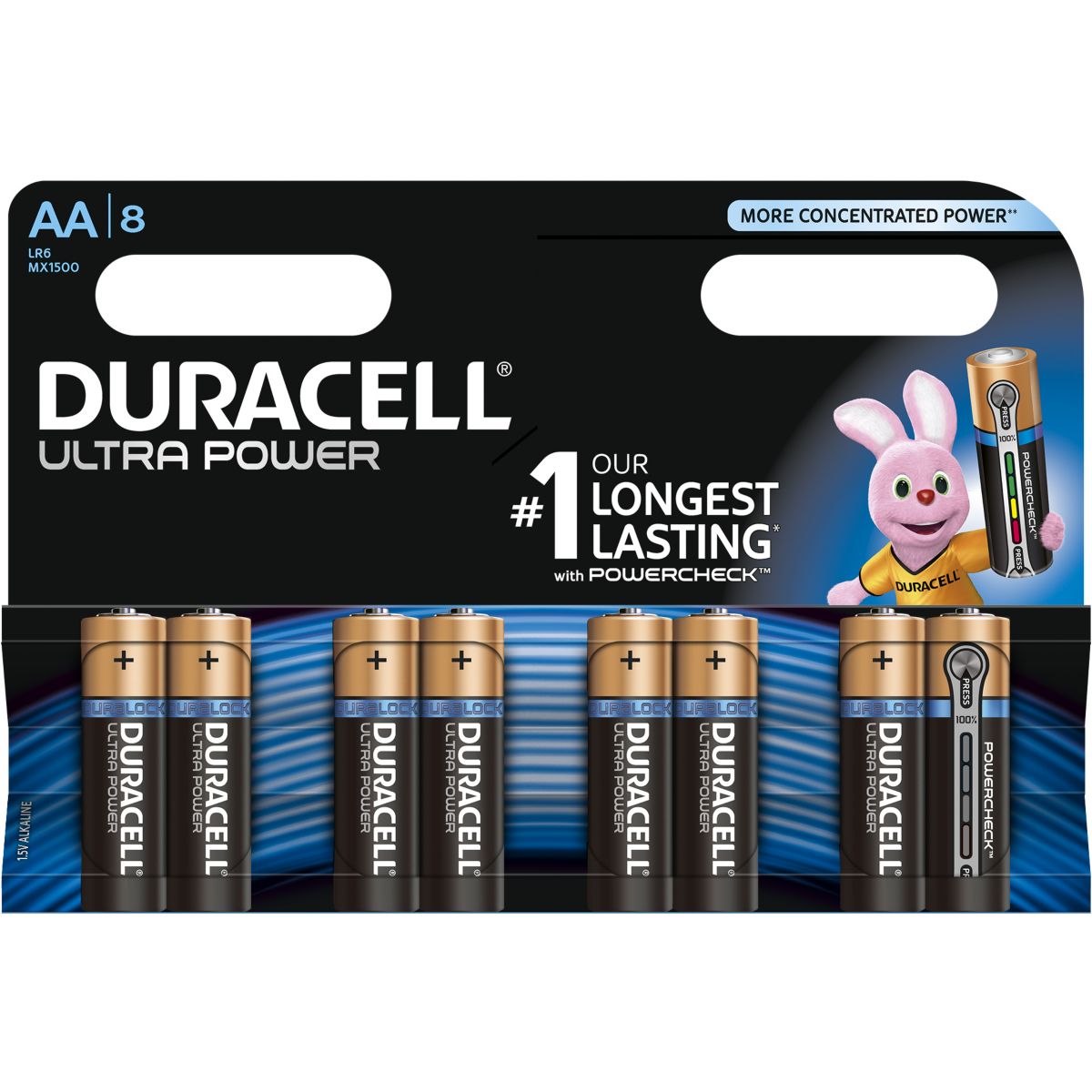 Pile non rechargeable duracell aa x8 ultra power lr06 (photo) Pile non rechargeable duracell aa x8 ultra power lr06 (photo)