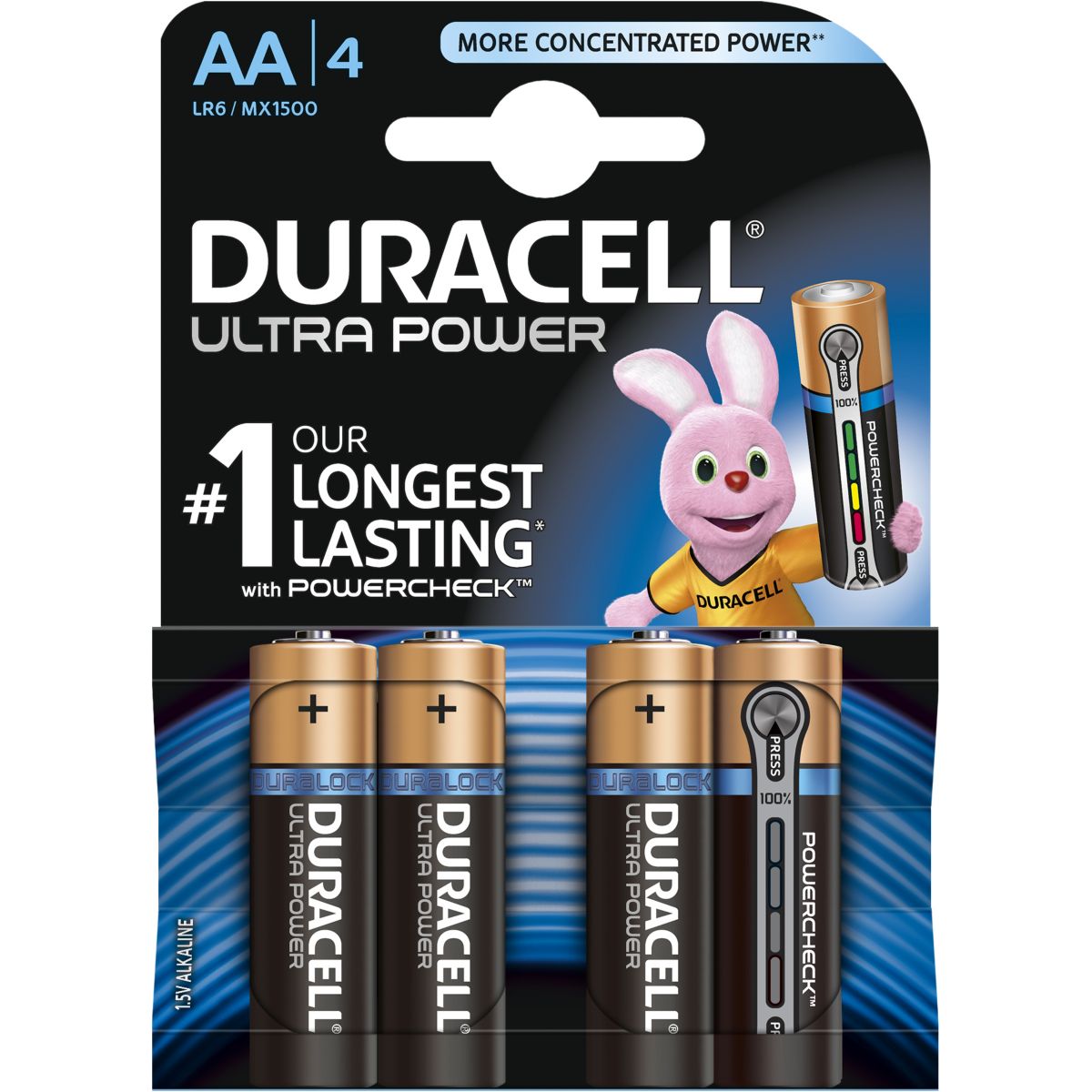 Pile non rechargeable duracell aa x4 ultra power lr06 (photo) Pile non rechargeable duracell aa x4 ultra power lr06 (photo)