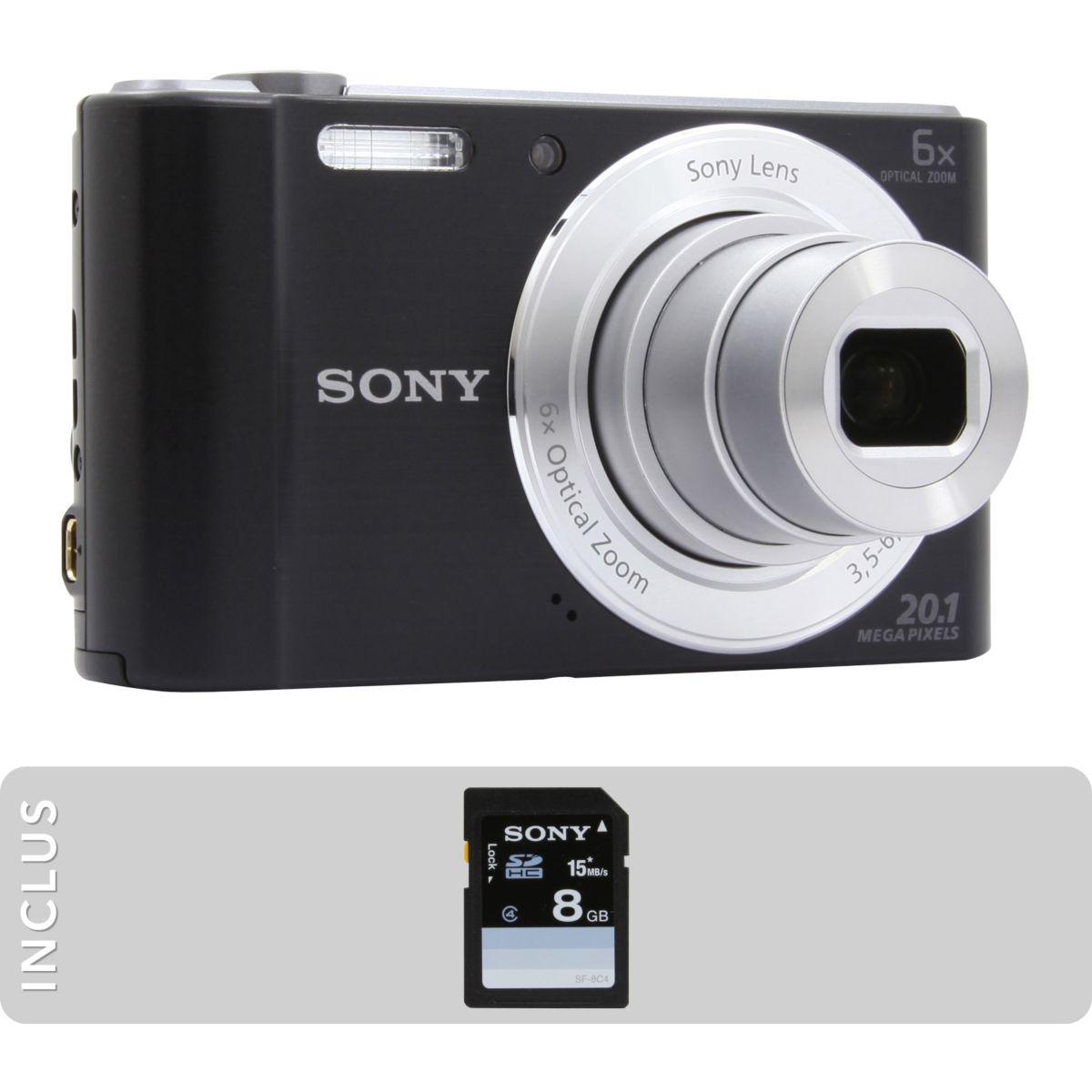 Appareil photo compact sony pack dsc-w810 noir + sd 8go - 7% de remise imm�diate avec le code : deal7 (photo) Appareil photo compact sony pack dsc-w810 noir + sd 8go - 7% de remise imm�diate avec le code : deal7 (photo)