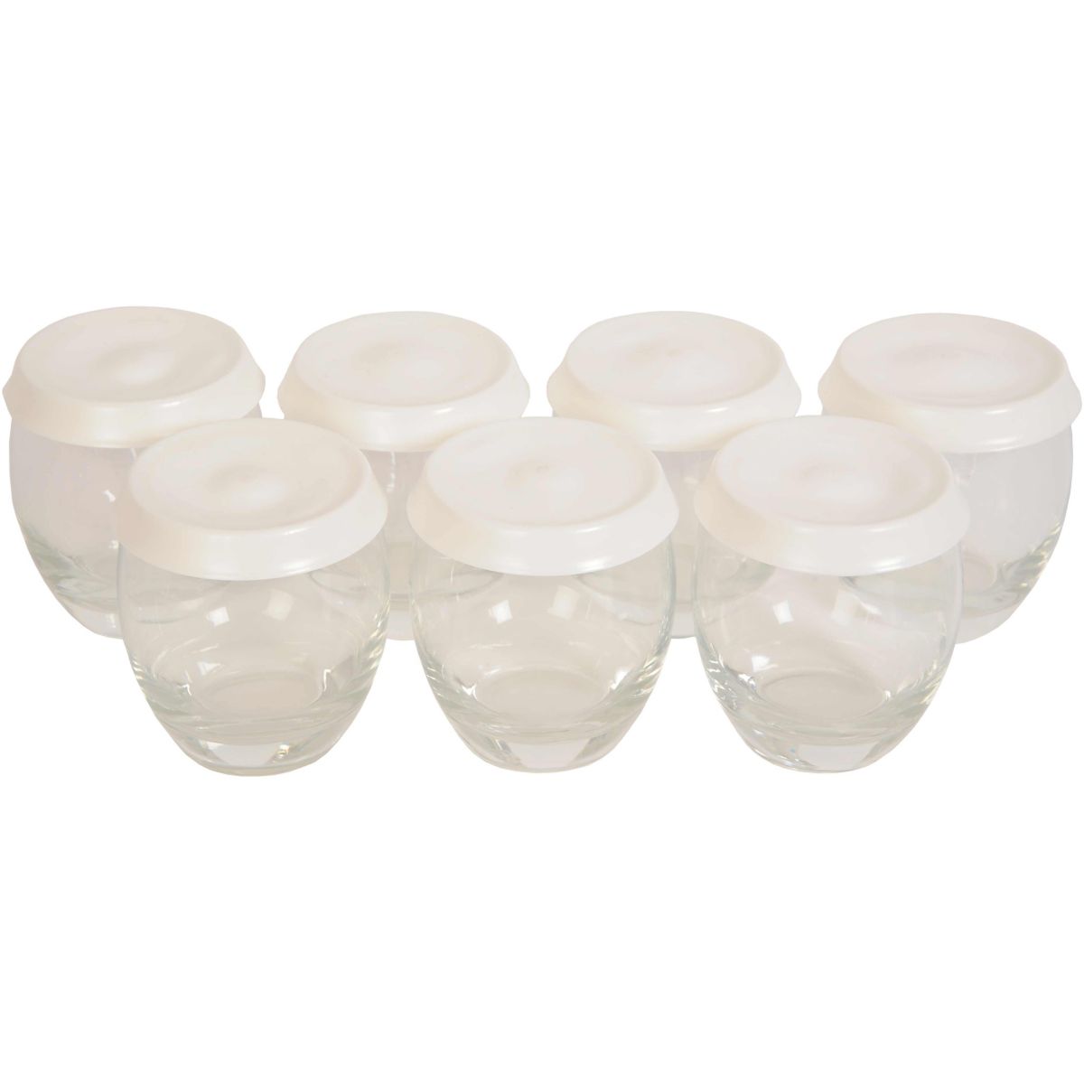Pots seb x7 pots en verre couvercle pour - 5% de remise immédiate avec le code : cool5 (photo) Pots seb x7 pots en verre couvercle pour - 5% de remise immédiate avec le code : cool5 (photo)