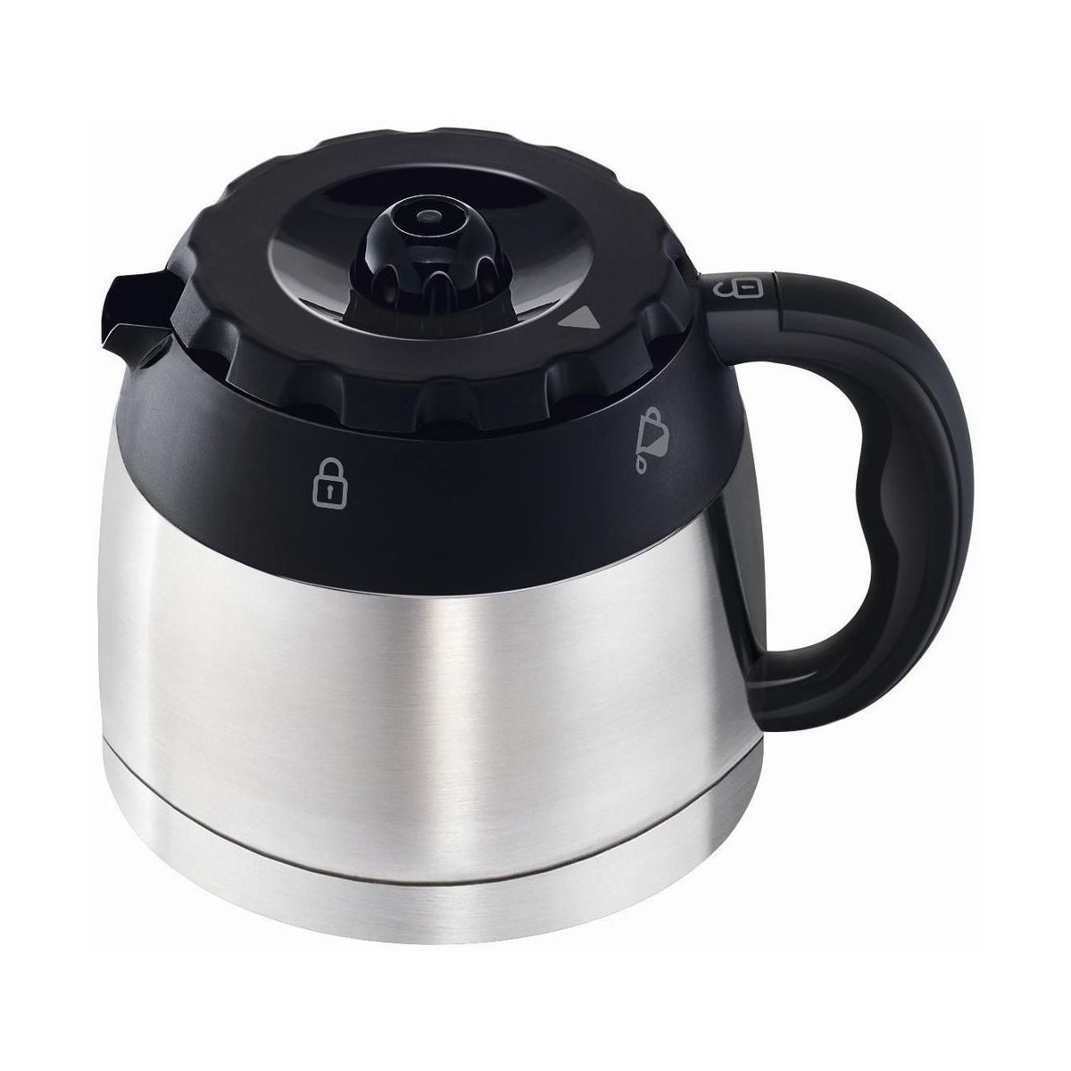 Cafetière thermos moulinex ft360811 subito noir/inox (photo) Cafetière thermos moulinex ft360811 subito noir/inox (photo)