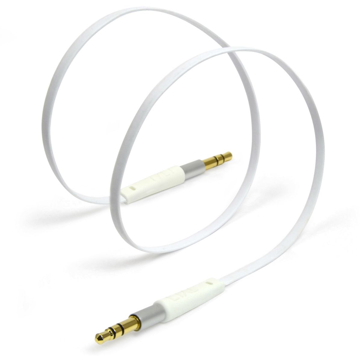 Jack tylt mâle/mâle 3.5mm 1m blanc - 7% de remise immédiate avec le code : multi7 (photo) Jack tylt mâle/mâle 3.5mm 1m blanc - 7% de remise immédiate avec le code : multi7 (photo)