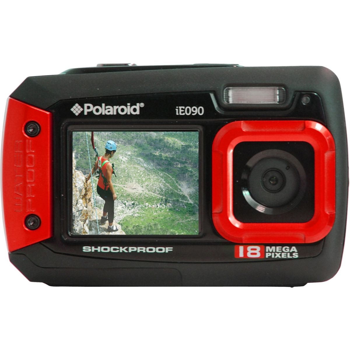 Appareil photo compact polaroid ie090 rouge (photo) Appareil photo compact polaroid ie090 rouge (photo)