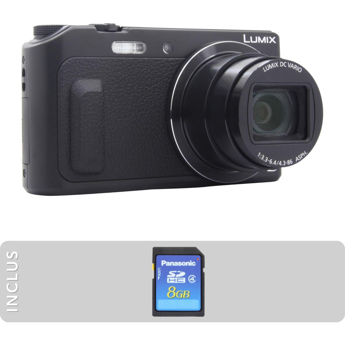 Appareil photo compact panasonic pack dmc-tz57 + sd 8go - 7% de remise immédiate avec le code : cool7 (photo) Appareil photo compact panasonic pack dmc-tz57 + sd 8go - 7% de remise immédiate avec le code : cool7 (photo)