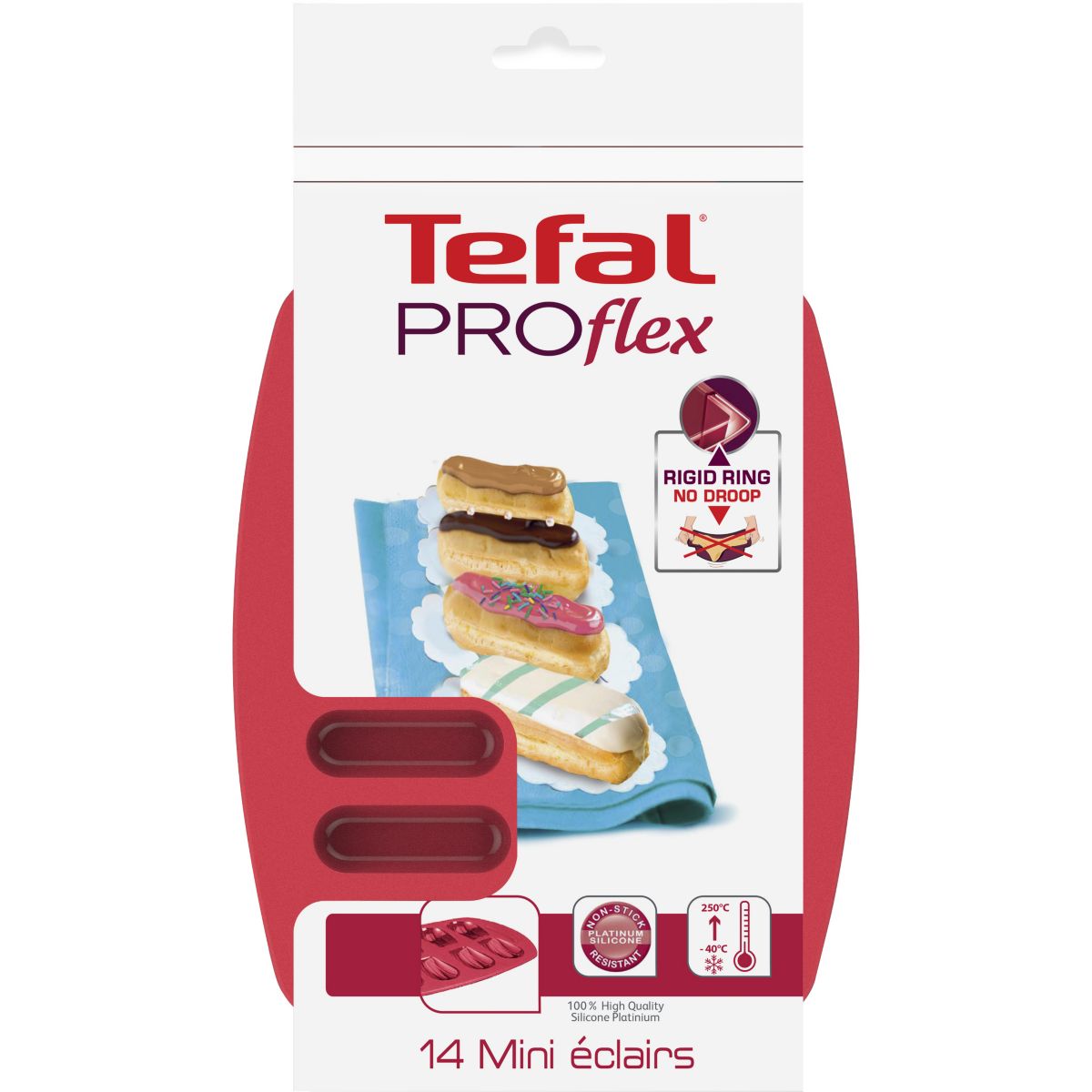 Moule en silicone tefal proflex mini �clairs (photo) Moule en silicone tefal proflex mini �clairs (photo)