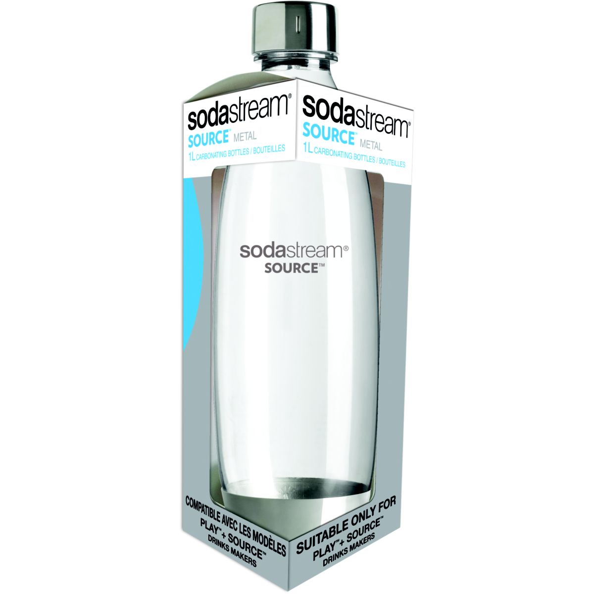 Bouteille sodastream pet 1l fuse base mé (photo) Bouteille sodastream pet 1l fuse base mé (photo)