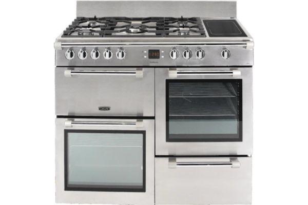 Pack promo piano de cuisson gaz leisure ck100f324x + hotte décorative 100cm leisure h100x (photo) Pack promo piano de cuisson gaz leisure ck100f324x + hotte décorative 100cm leisure h100x (photo)