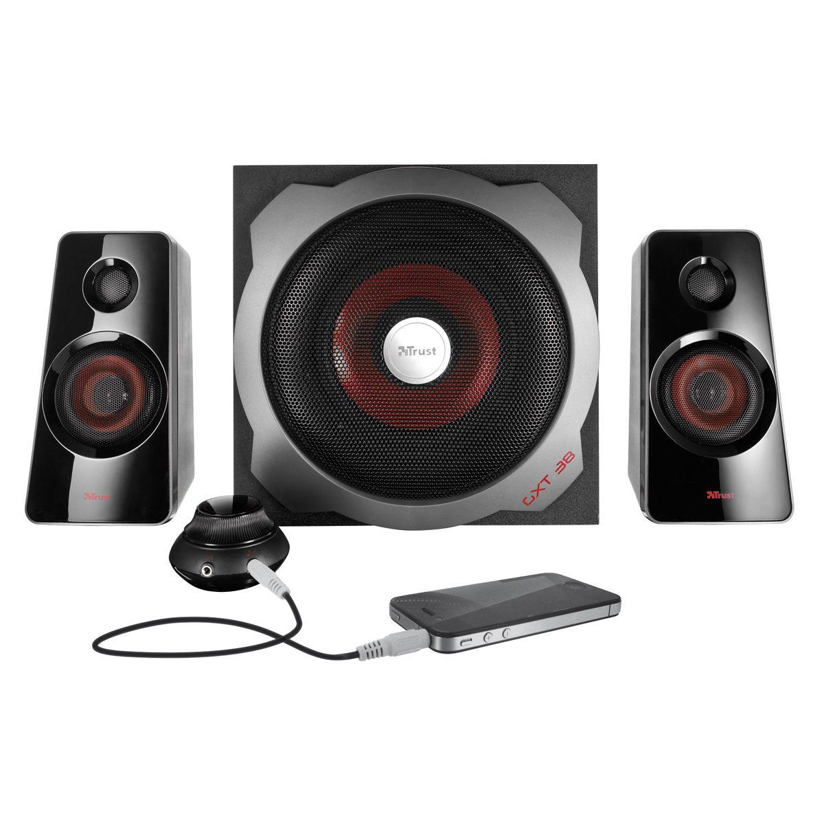 Enceinte pc trust gxt 38 (photo) Enceinte pc trust gxt 38 (photo)