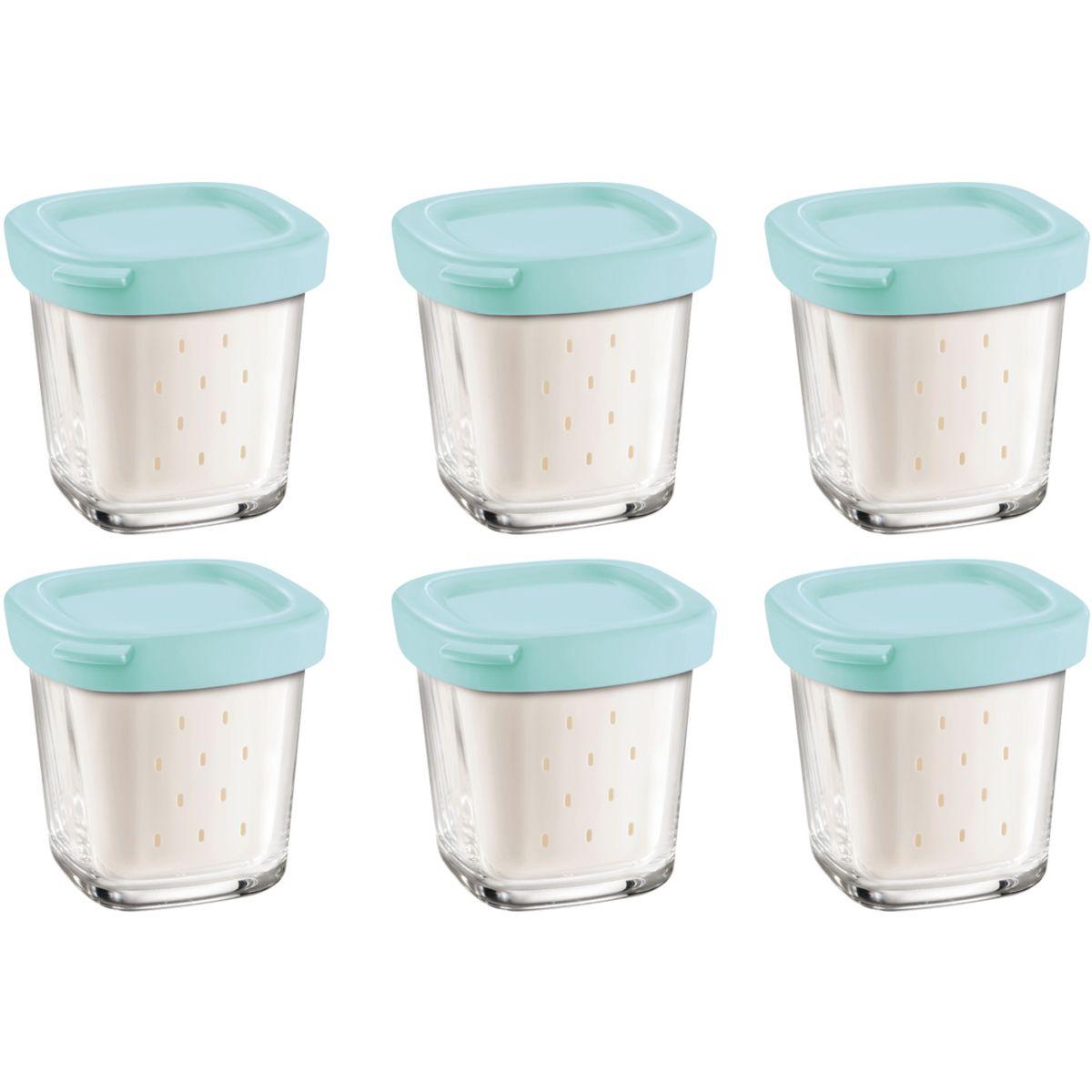 Pots seb xf100101 6 pots yaourt pour del - 15% de remise immédiate avec le code : cool15 (photo) Pots seb xf100101 6 pots yaourt pour del - 15% de remise immédiate avec le code : cool15 (photo)
