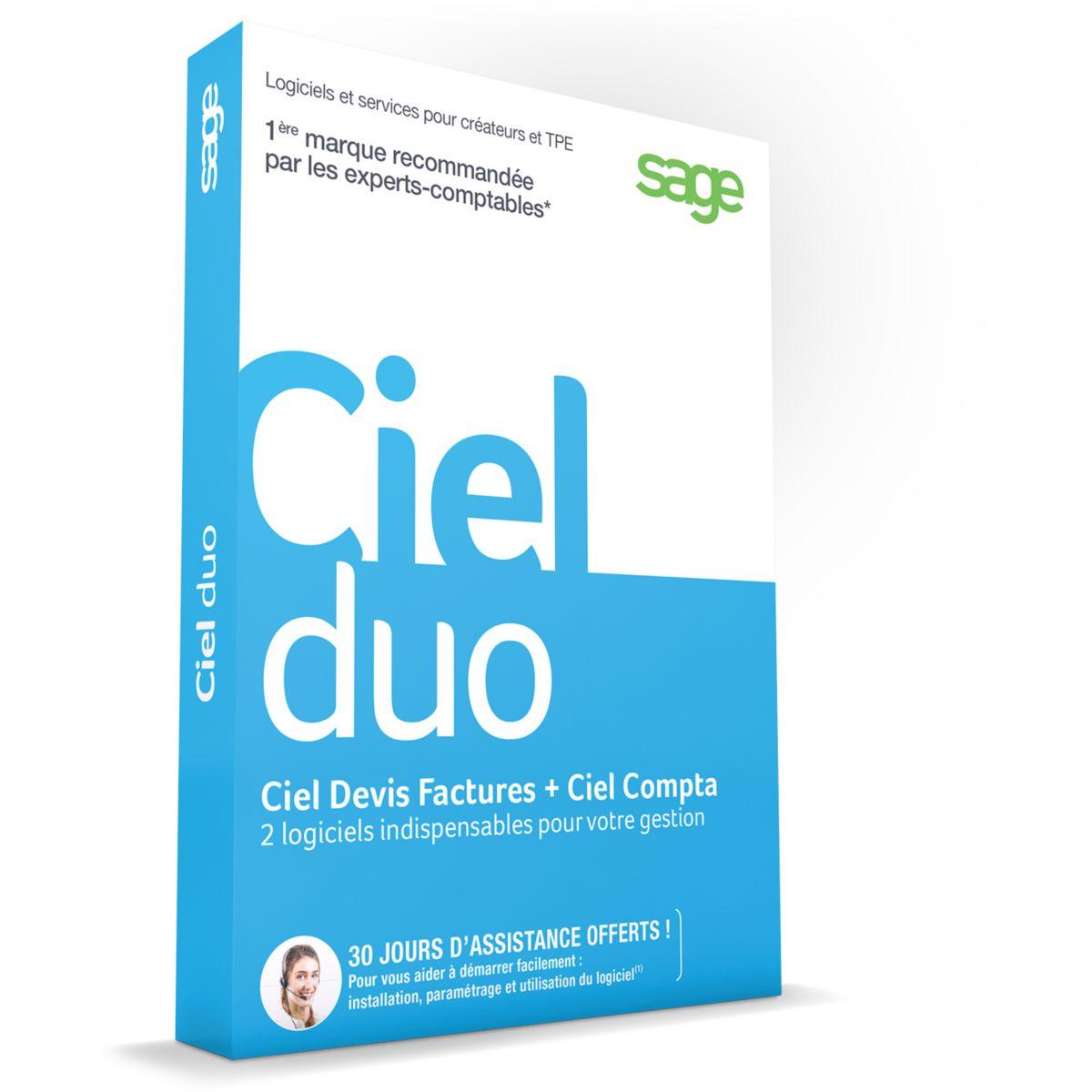 Logiciel pc ciel duo (compta + devis facture) - 3% de remise immédiate avec le code : multi3 (photo) Logiciel pc ciel duo (compta + devis facture) - 3% de remise immédiate avec le code : multi3 (photo)