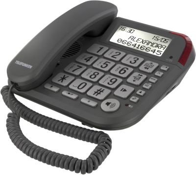 Téléphone répondeur filaire telefunken cosi tf651 argent - 20% de remise immédiate avec le code : cool20 (photo) Téléphone répondeur filaire telefunken cosi tf651 argent - 20% de remise immédiate avec le code : cool20 (photo)