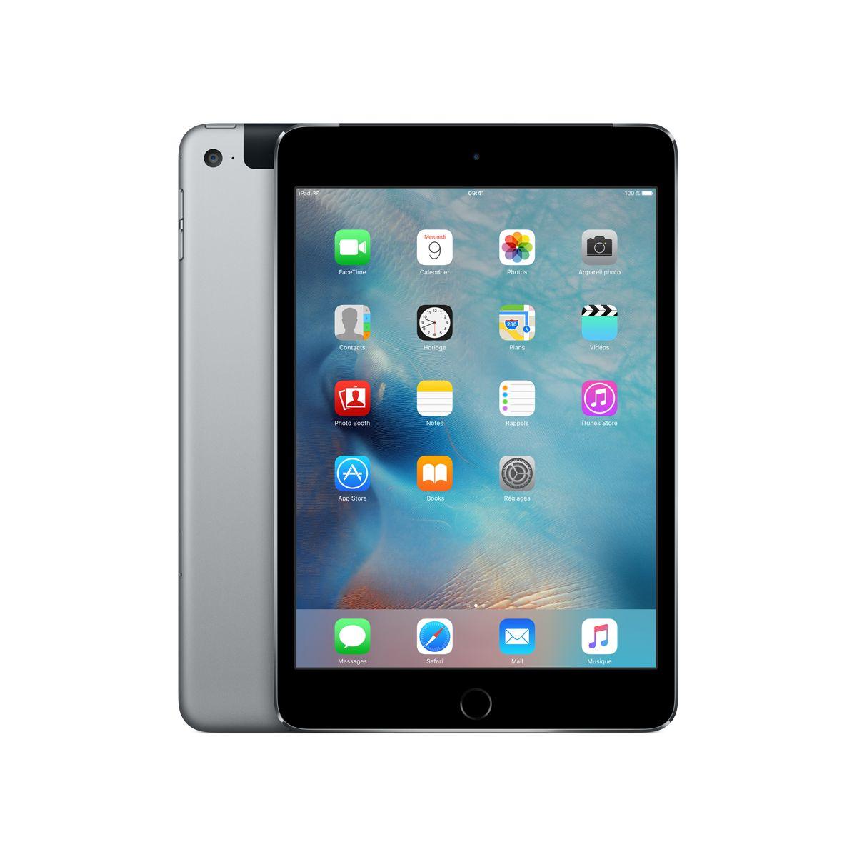 Tablette apple ipad mini 4 128go cel. gris sid�ral - livraison offerte : code livrelais (photo) Tablette apple ipad mini 4 128go cel. gris sid�ral - livraison offerte : code livrelais (photo)