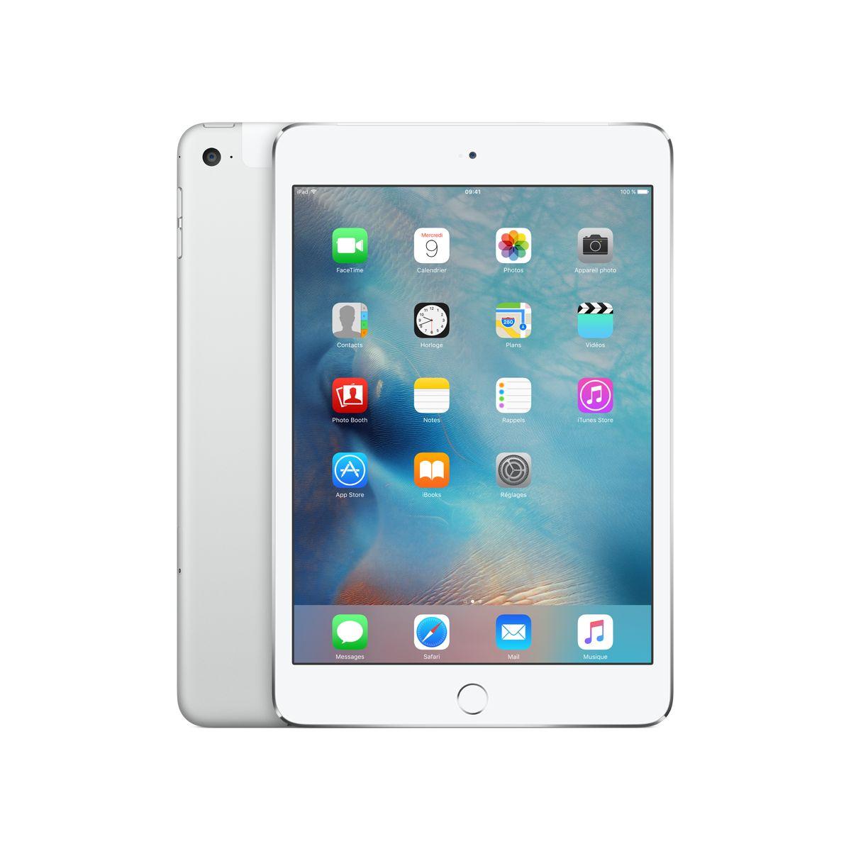 Tablette apple ipad mini 4 128go cel. argent - livraison offerte : code livprem (photo) Tablette apple ipad mini 4 128go cel. argent - livraison offerte : code livprem (photo)