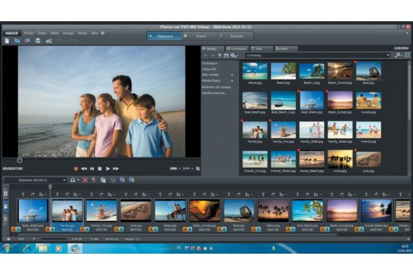 Logiciel PC MAGIX Photos sur DVD 2013 Deluxe