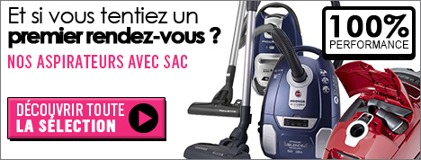 Aspirateurs avec sac